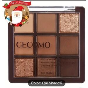 NIB‎ Gecomo 9 Shade Eyeshadow Palette. Sealed.